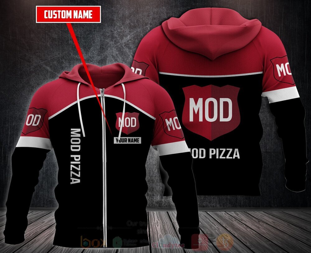 BEST Personalized Mod Pizza 3D All Over Print Fleece Hoodie, Hoodie 3 Personalized Mod Pizza 3D Fleece Hoodie Hoodie 1 2