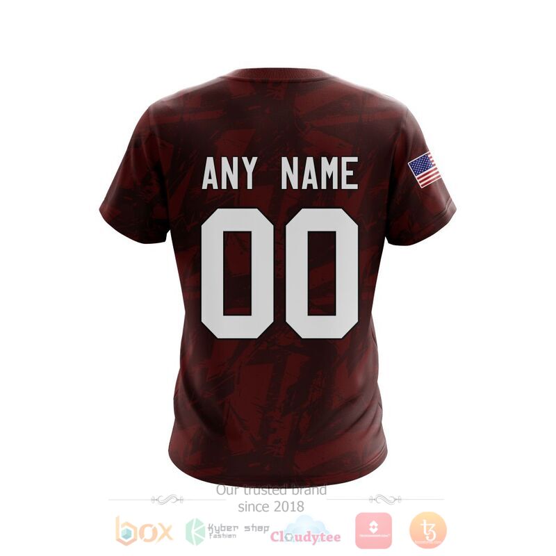 Personalized NFL Washington Football Team American Flag 3d shirt hoodie 1 2 3 4 5 6