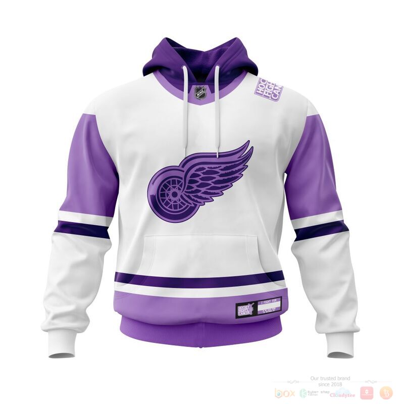 Personalized NHL Detroit Red Wings Fights Cancer 3d shirt, hoodie 17 Personalized NHL Detroit Red Wings Fights Cancer 3d shirt hoodie