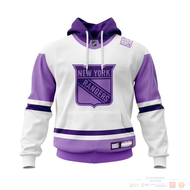 Personalized NHL New York Rangers Fights Cancer 3d shirt, hoodie 16 Personalized NHL New York Rangers Fights Cancer 3d shirt hoodie