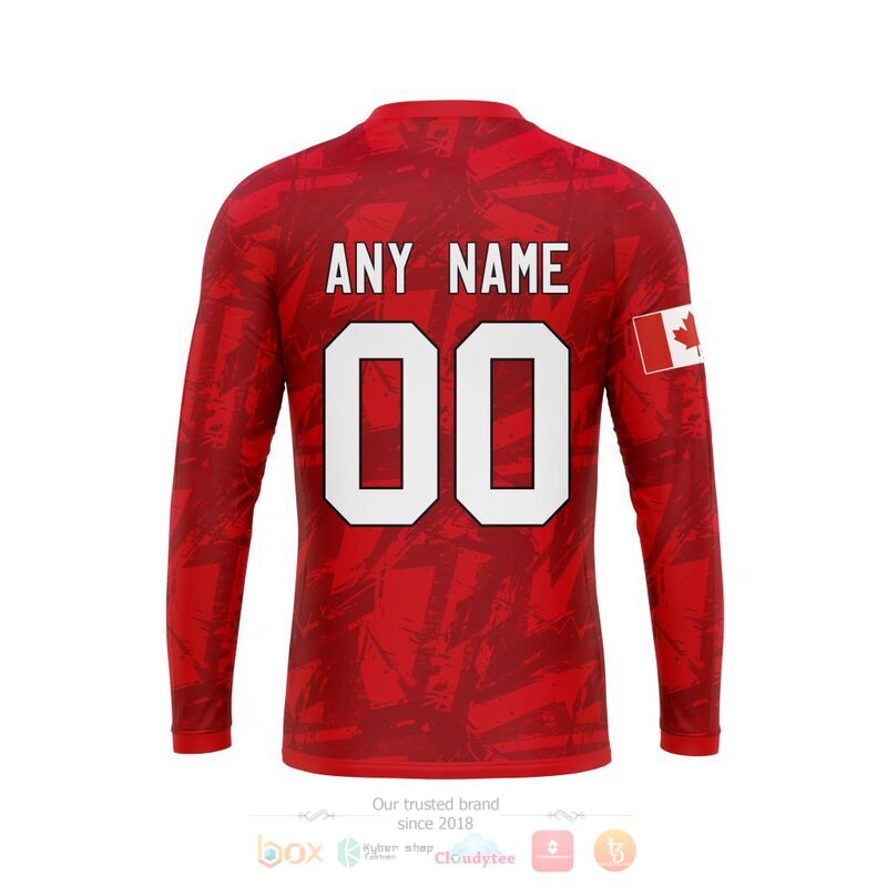 Personalized NHL Ottawa Senators Canada flag 3d shirt hoodie 1 2 3 4