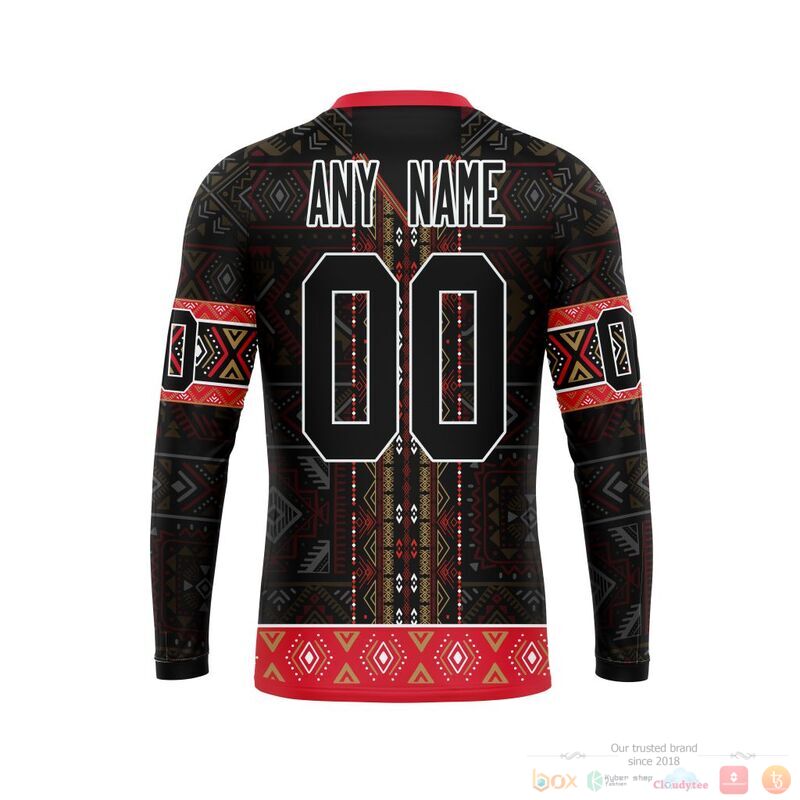 Personalized NHL Ottawa Senators native American jersey shirt, hoodie 5 Personalized NHL Ottawa Senators brocade pattern 3d shirt hoodie 1 2 3 4