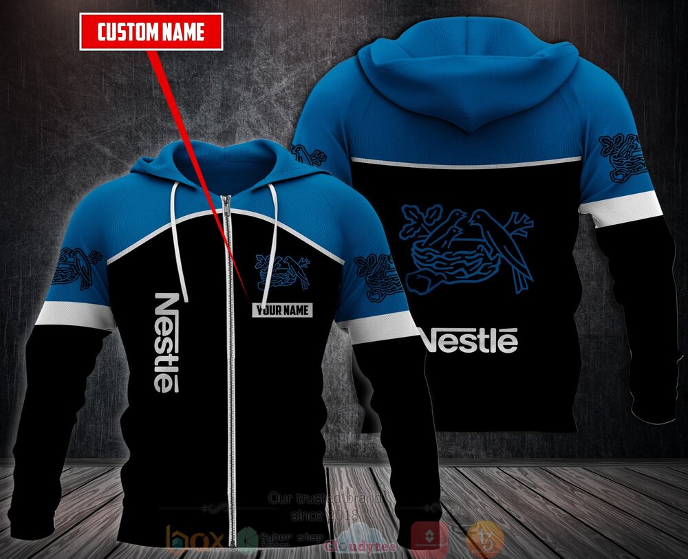 BEST Personalized Nestle 3D All Over Print Fleece Hoodie, Hoodie 3 Personalized Nestle 3D Fleece Hoodie Hoodie 1 2