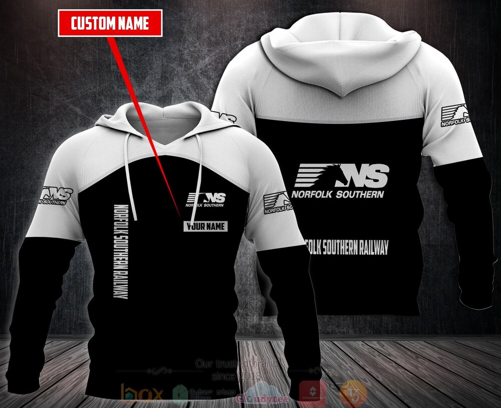 BEST Personalized Norfolk Southern Railway 3D All Over Print Fleece Hoodie, Hoodie 2 Personalized Norfolk Southern Railway 3D Fleece Hoodie Hoodie 1