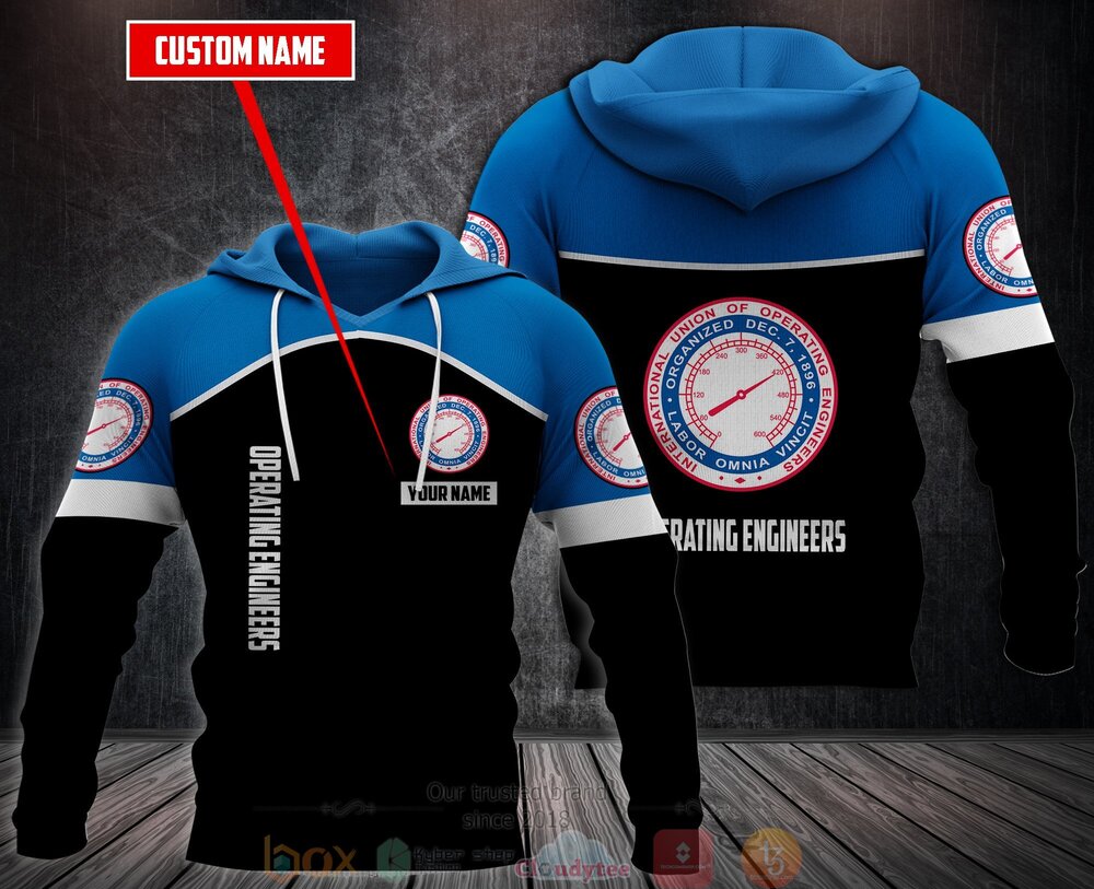 BEST Personalized Operating Engineers 3D All Over Print Fleece Hoodie, Hoodie 2 Personalized Operating Engineers 3D Fleece Hoodie Hoodie 1