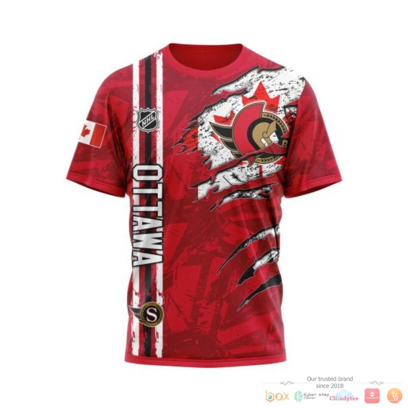 Personalized Ottawa Senators With Canada Flag 3d shirt, hoodie 6 Personalized Ottawa Senators With Canada Flag 3d shirt hoodie 1 2 3 4 5