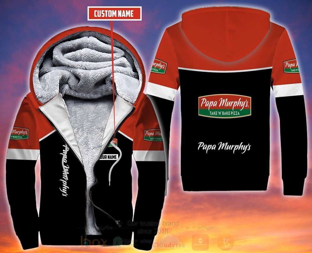 BEST Personalized Papa Murphy's 3D All Over Print Fleece Hoodie, Hoodie 6 Personalized Papa Murphys 3D Fleece Hoodie Hoodie