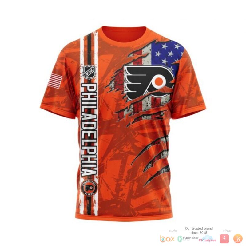 Personalized Philadelphia Flyers With American Flag 3d shirt, hoodie 6 Personalized Philadelphia Flyers With American Flag 3d shirt hoodie 1 2 3 4 5