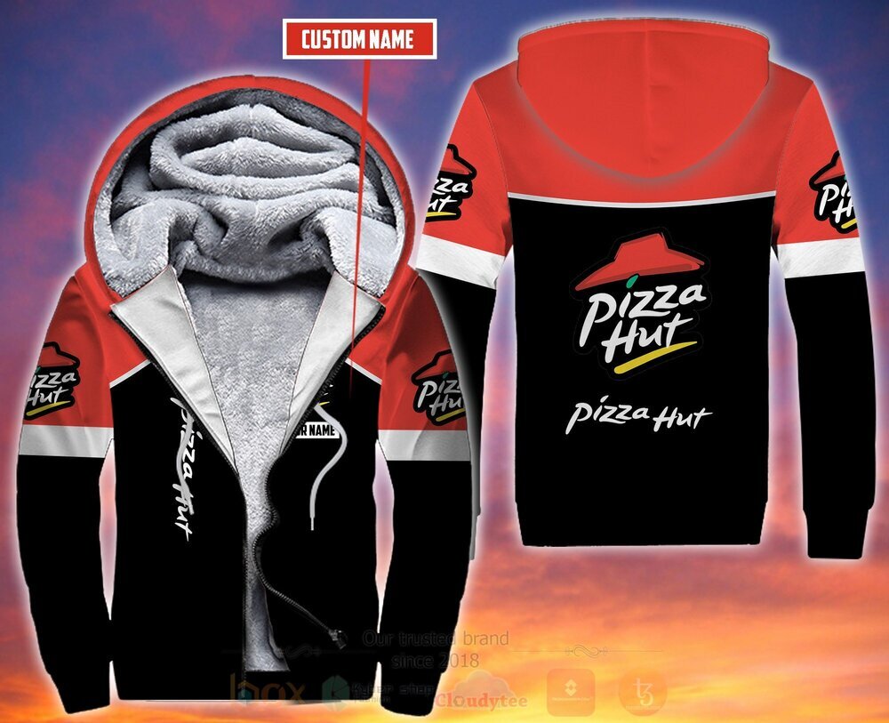 Personalized Pizza Hut 3D Fleece Hoodie Hoodie