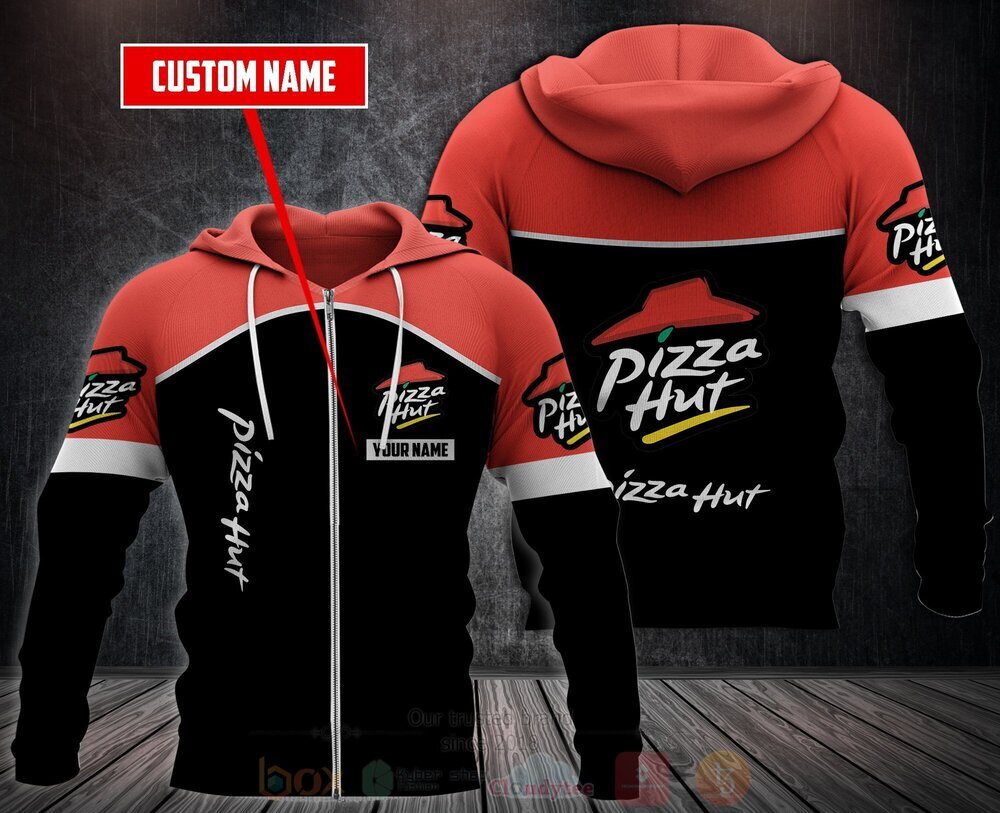 BEST Personalized Pizza Hut 3D All Over Print Fleece Hoodie, Hoodie 3 Personalized Pizza Hut 3D Fleece Hoodie Hoodie 1 2