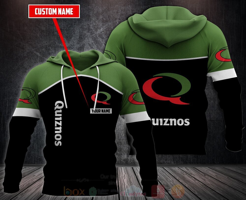 BEST Personalized Quiznos 3D All Over Print Fleece Hoodie, Hoodie 2 Personalized Quiznos 3D Fleece Hoodie Hoodie 1