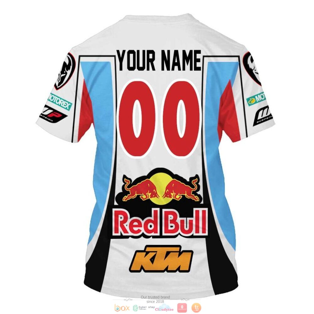 Personalized Red Bull KTM custom 3d shirt hoodie 1 2 3 4 5 6 7
