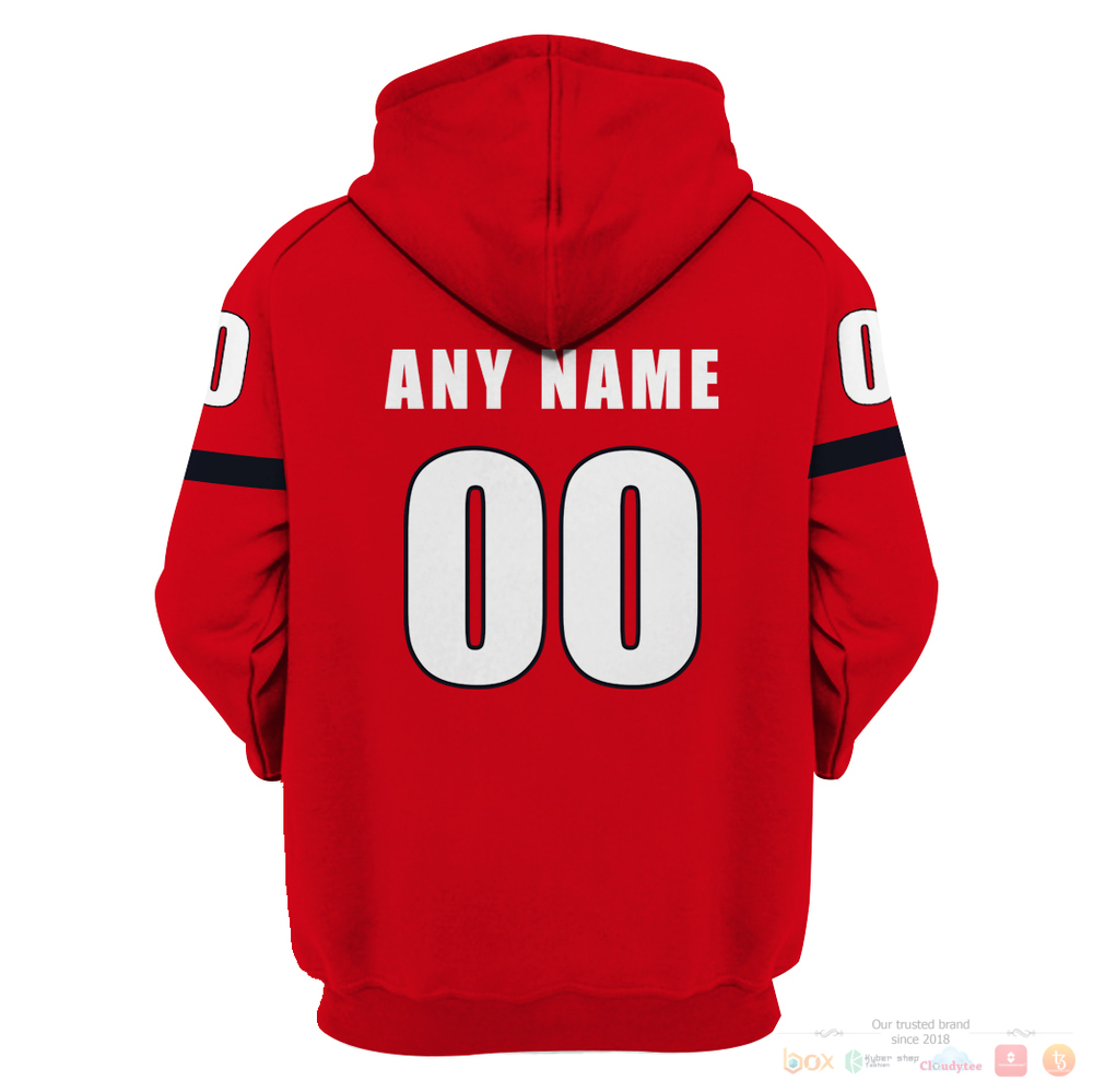 Personalized SEC Georgia Bulldogs Nike red custom 3d shirt hoodie 1 2 3