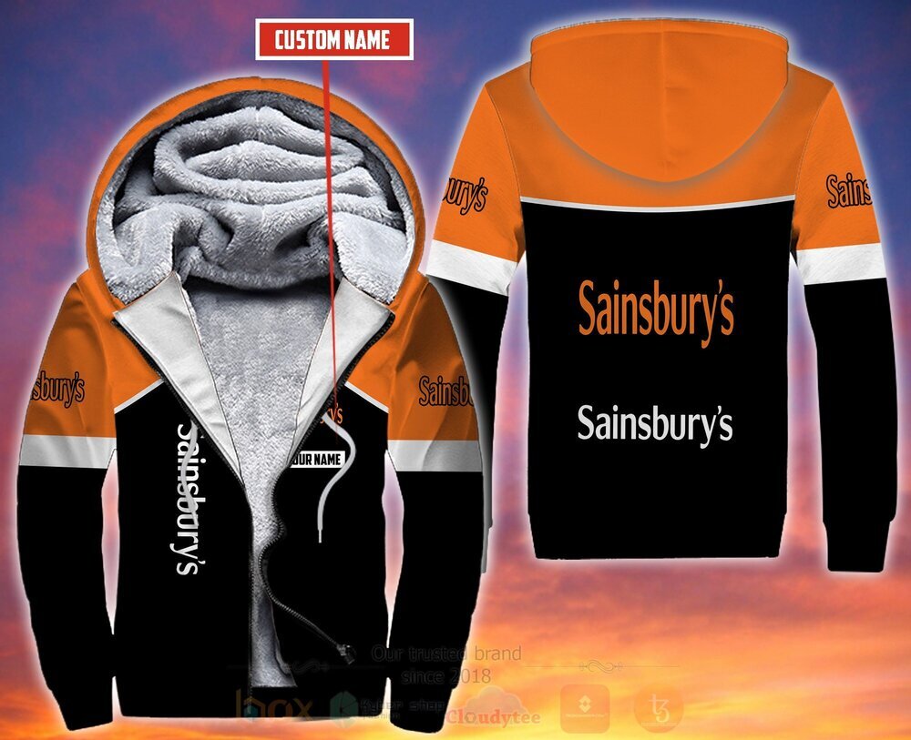 Personalized Sainsburys 3D Fleece Hoodie Hoodie