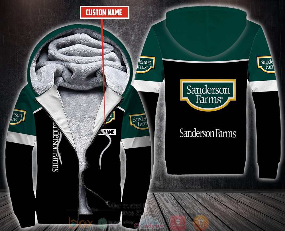 BEST Personalized Sanderson Farms Chicken 3D All Over Print Fleece Hoodie, Hoodie 7 Personalized Sanderson Farms Chicken 3D Fleece Hoodie Hoodie