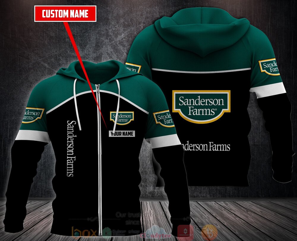 BEST Personalized Sanderson Farms Chicken 3D All Over Print Fleece Hoodie, Hoodie 3 Personalized Sanderson Farms Chicken 3D Fleece Hoodie Hoodie 1 2