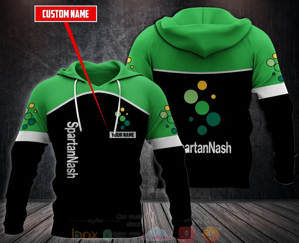 BEST Personalized Spartannash 3D All Over Print Fleece Hoodie, Hoodie 2 Personalized Spartannash 3D Fleece Hoodie Hoodie 1