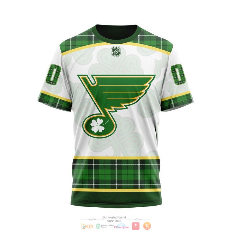 Personalized St Louis Blues NHL St Patrick Days full print 3d shirt, hoodie 6 Personalized St Louis Blues NHL St Patrick Days 3d shirt hoodie 1 2 3 4 5