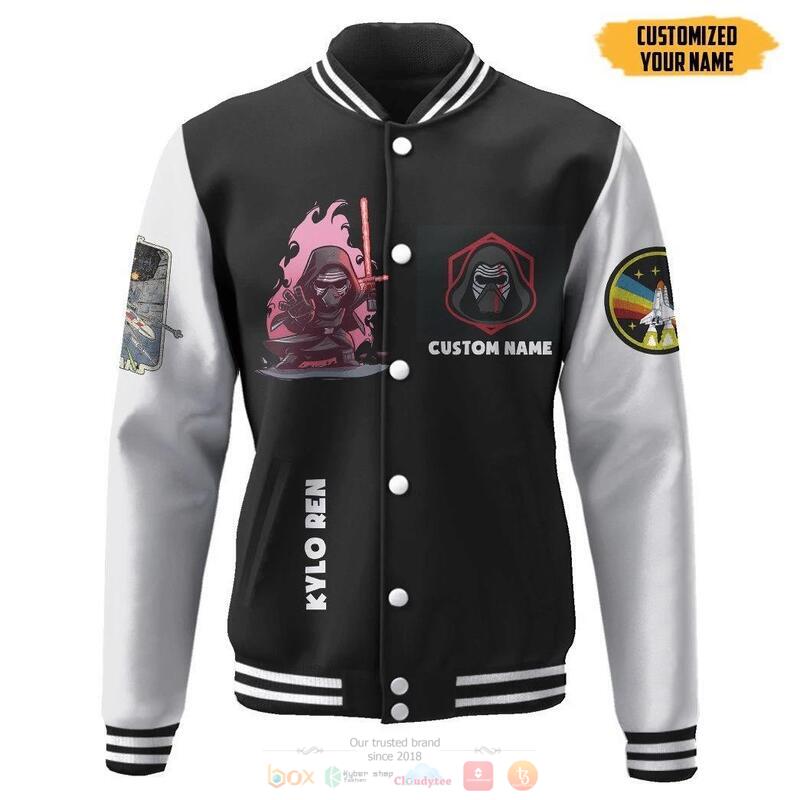 Personalized Star Wars Kylo Ren Baseball Jacket