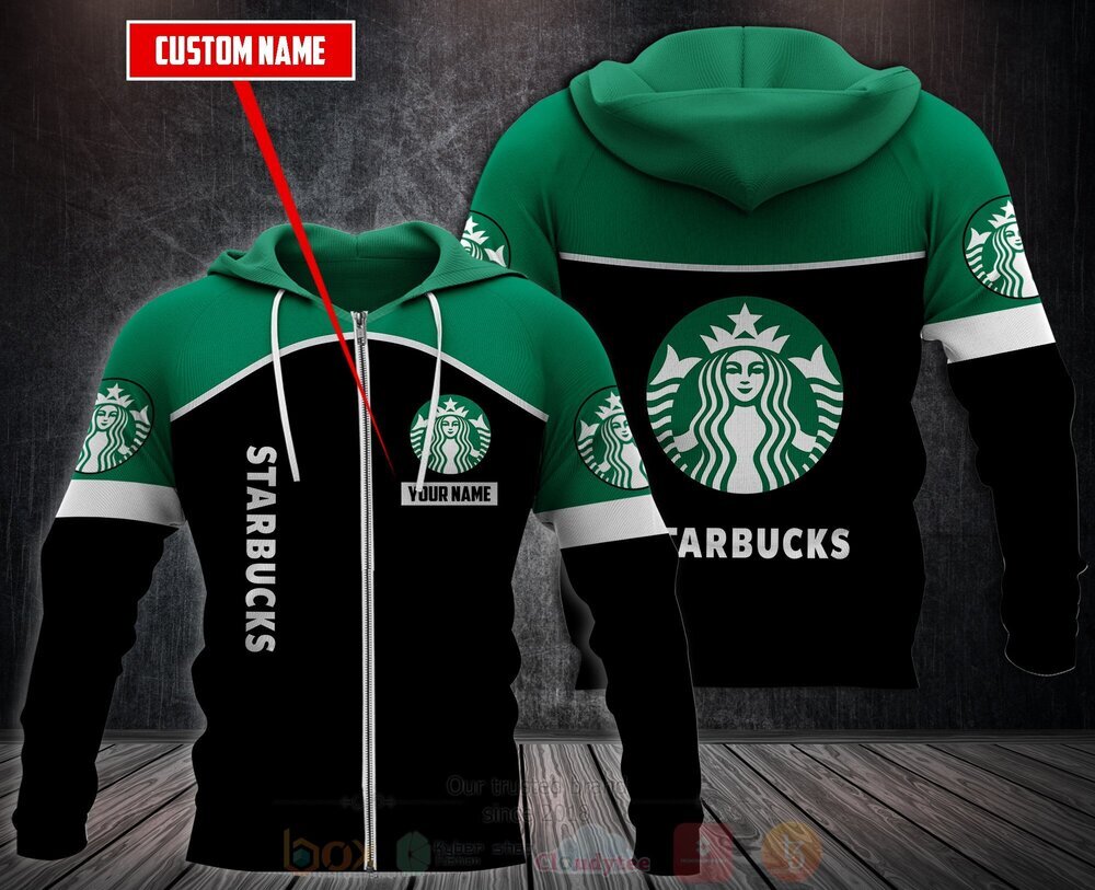 BEST Personalized Starbucks 3D All Over Print Fleece Hoodie, Hoodie 3 Personalized Starbucks 3D Fleece Hoodie Hoodie 1 2