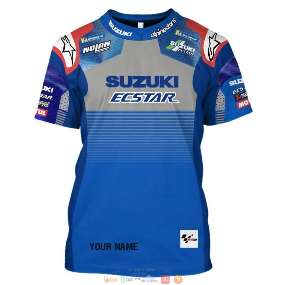 Personalized Suzuki Ecstar custom 3d shirt hoodie 1 2 3 4 5 6