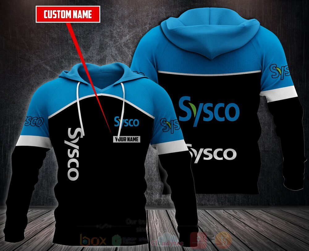 BEST Personalized Sysco 3D All Over Print Fleece Hoodie, Hoodie 2 Personalized Sysco 3D Fleece Hoodie Hoodie 1
