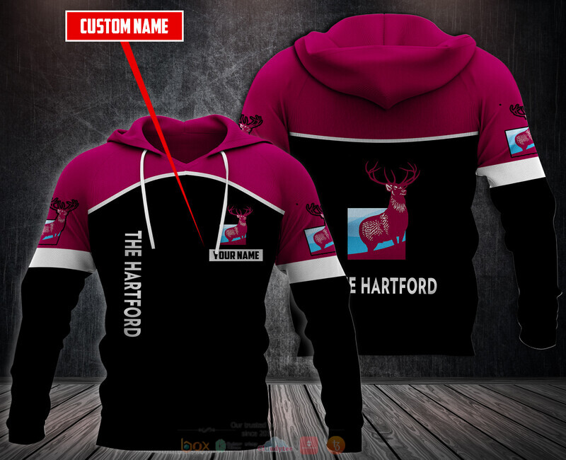 Personalized The Hartford 3D Fleece Hoodie, Zip Hoodie 2 Personalized The Hartford 3D Fleece Hoodie Zip Hoodie 1