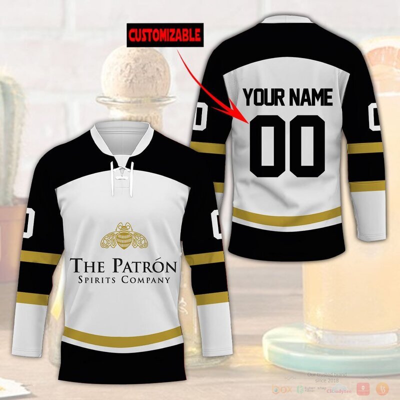 Personalized The Patron Spirits Company Hockey Jersey 3 Personalized The Patron Spirits Company Hockey Jersey