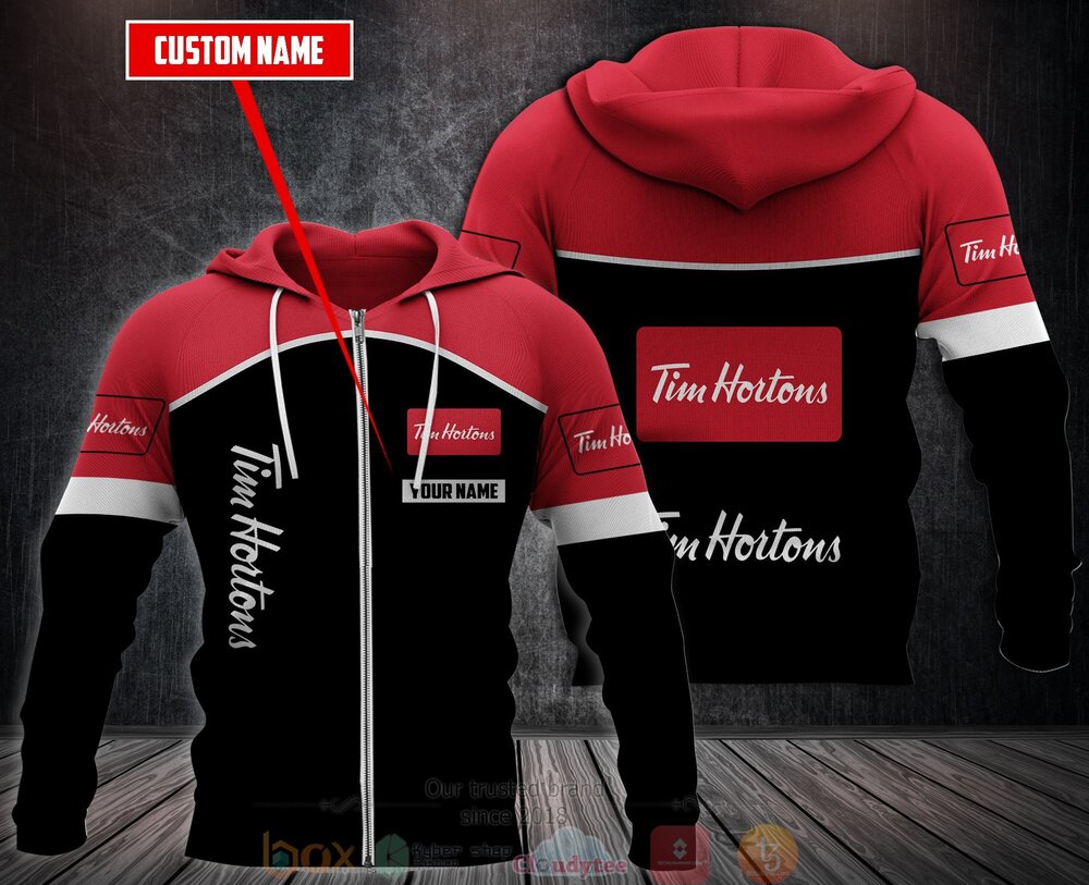 BEST Personalized Tim Hortons 3D All Over Print Fleece Hoodie, Hoodie 3 Personalized Tim Hortons 3D Fleece Hoodie Hoodie 1 2