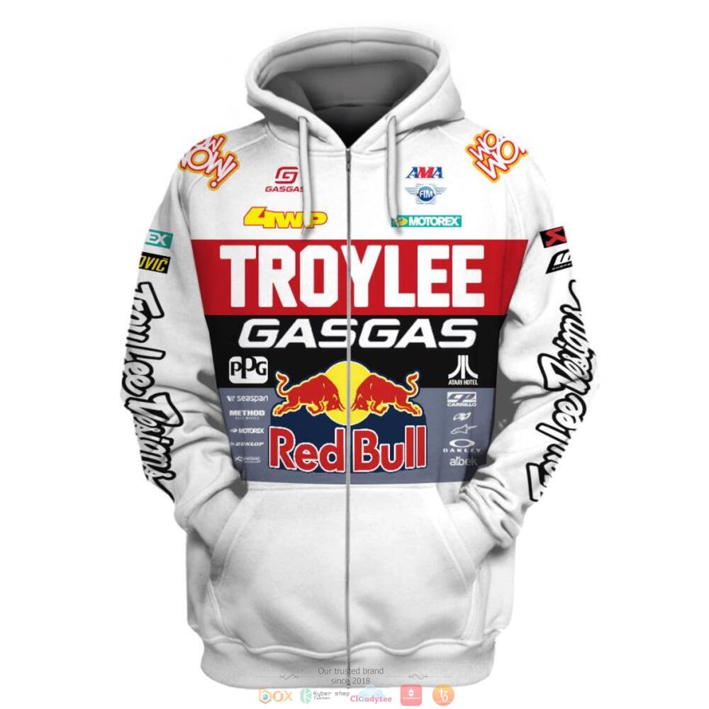 Personalized Troylee Gasgas Red Bull custom jersey shirt, hoodie 2 Personalized Troylee Gasgas Red Bull custom 3d shirt hoodie 1