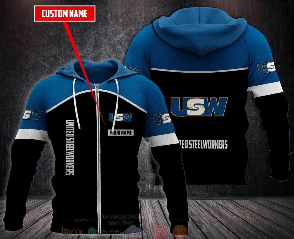 BEST Personalized United Steelworkers 3D All Over Print Fleece Hoodie, Hoodie 3 Personalized United Steelworkers 3D Fleece Hoodie Hoodie 1 2