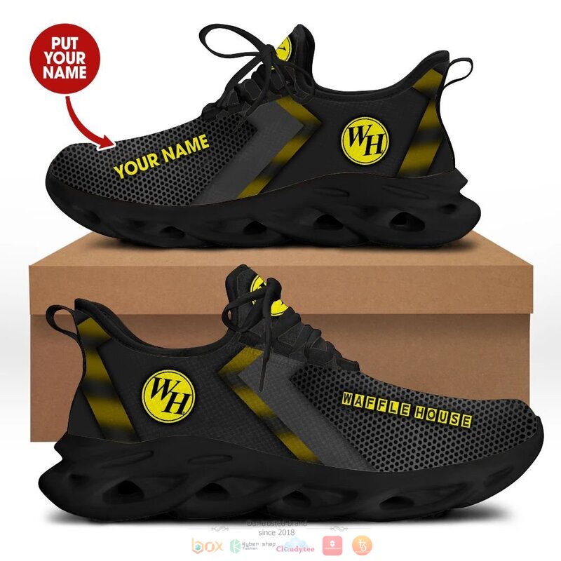 Personalized Waffle House Custom Clunky Max Soul Shoes