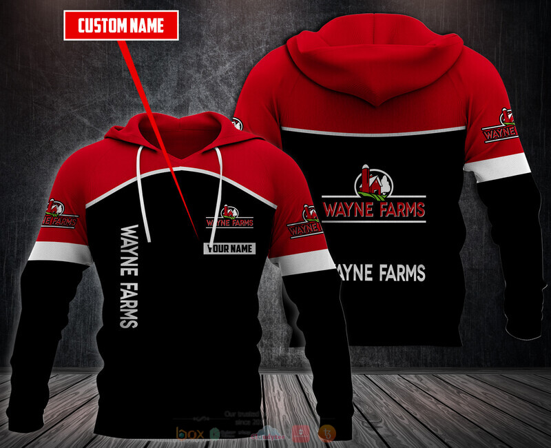 Personalized Wayne Farms 3D Fleece Hoodie, Zip Hoodie 2 Personalized Wayne Farms 3D Fleece Hoodie Zip Hoodie 1