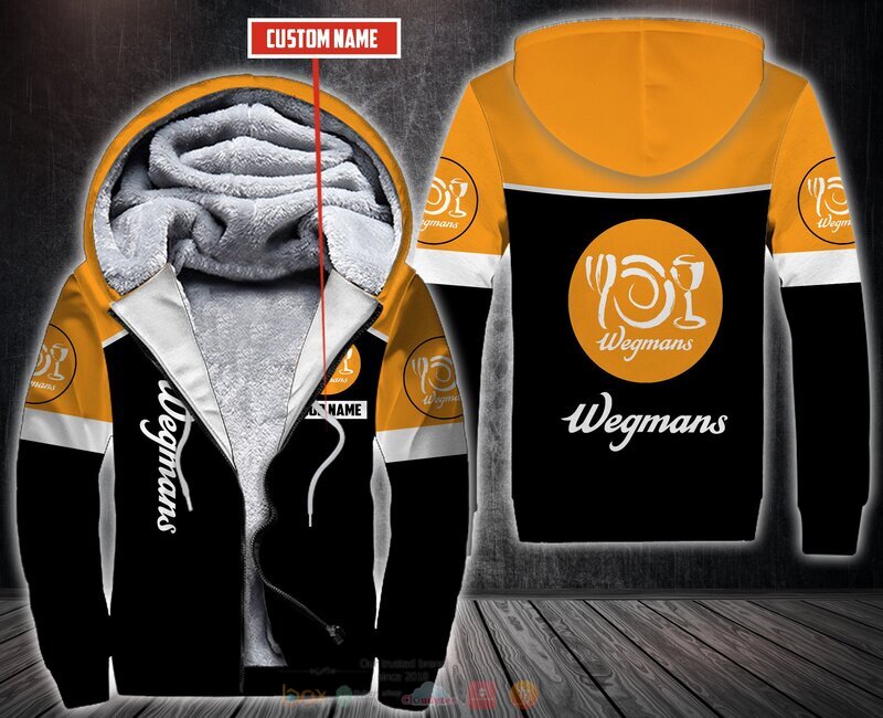Personalized Wegmans 3D Fleece Hoodie Zip Hoodie