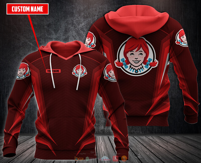 Personalized Wendy's Custom full print 3d Fleece Hoodie, Hoodie 2 Personalized Wendys Custom 3d Fleece Hoodie Hoodie 1