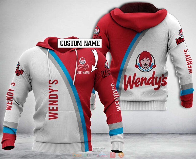 Personalized Wendy's White Red Custom Full Print 3d Hoodie 1 Personalized Wendys White Red Custom All Over Print 3d Hoodie
