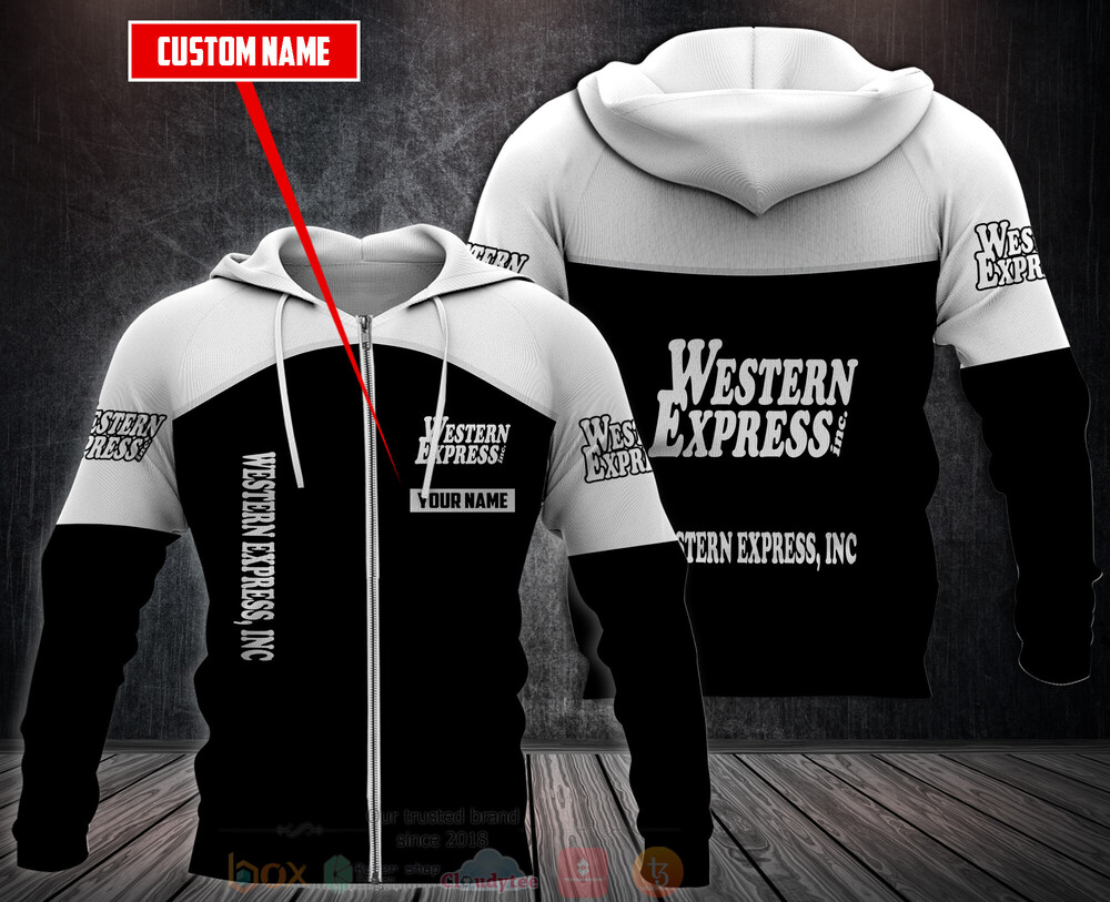 BEST Personalized Western Express 3D All Over Print Hoodie, Fleece Hoodie 3 Personalized Western Express 3D Hoodie Fleece Hoodie 1 2