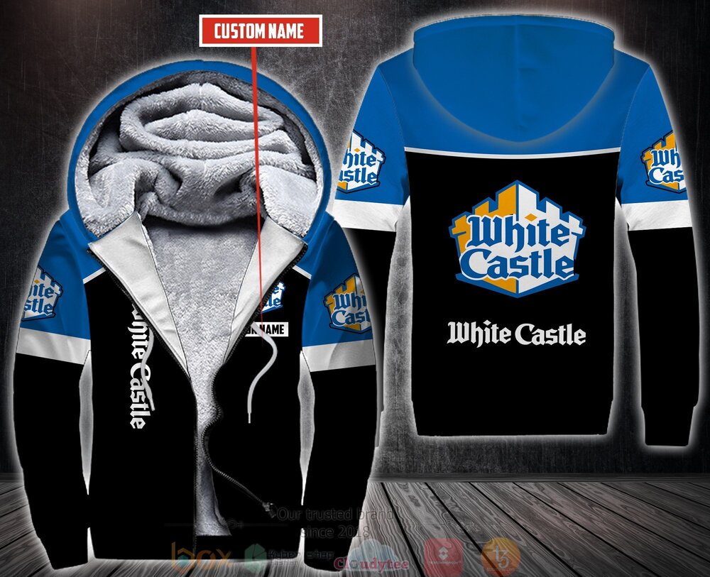 BEST Personalized White Castle 3D All Over Print Fleece Hoodie, Hoodie 6 Personalized White Castle 3D Fleece Hoodie Hoodie