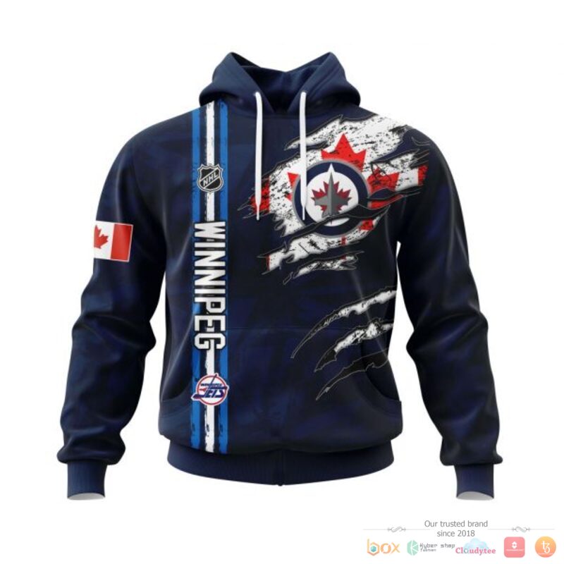 Personalized Winnipeg Jets With Canada Flag 3d shirt, hoodie 15 Personalized Winnipeg Jets With Canada Flag 3d shirt hoodie