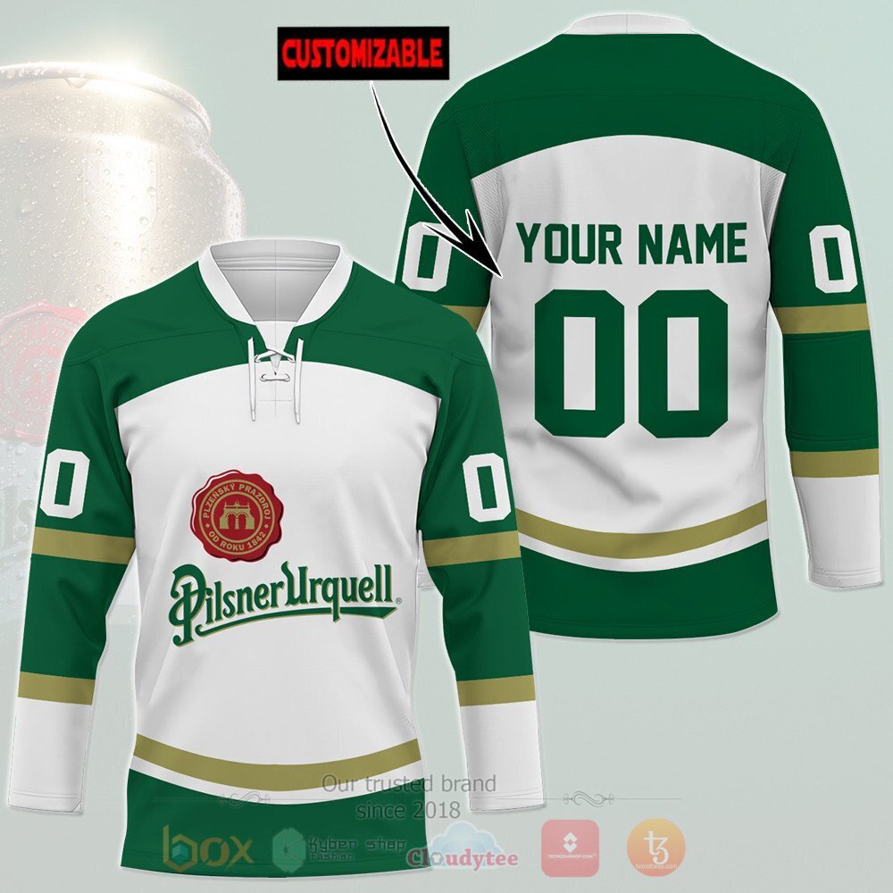 Pilsner Urquell Personalized Hockey Jersey