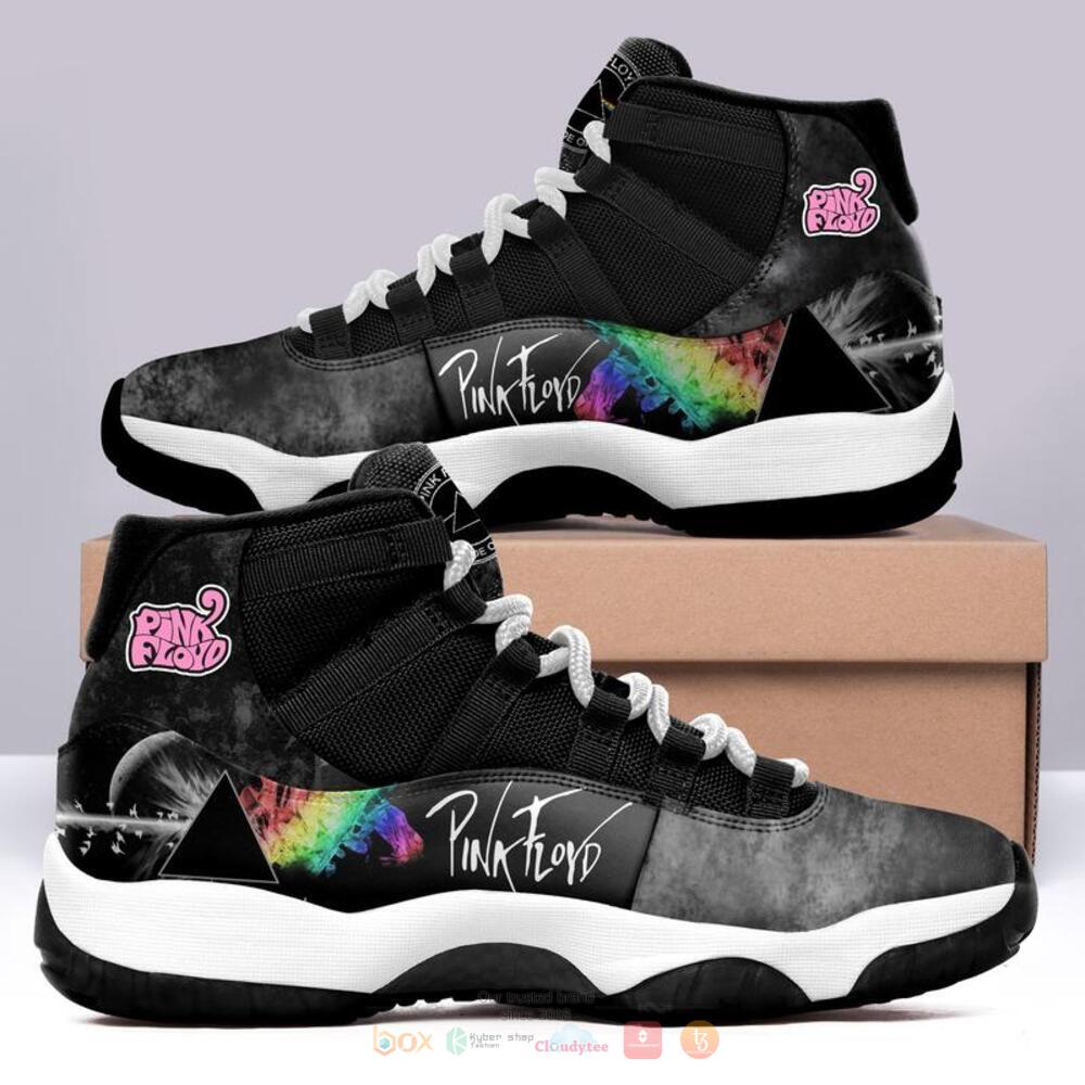 Pink Floyd band black Air Jordan 13 sneaker shoes 1 Pink Floyd band black Air Jordan 13 shoes