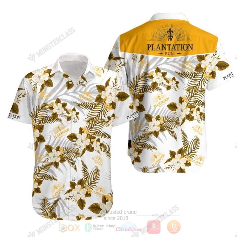 Plantation Rum Hawaiian Shirt Short