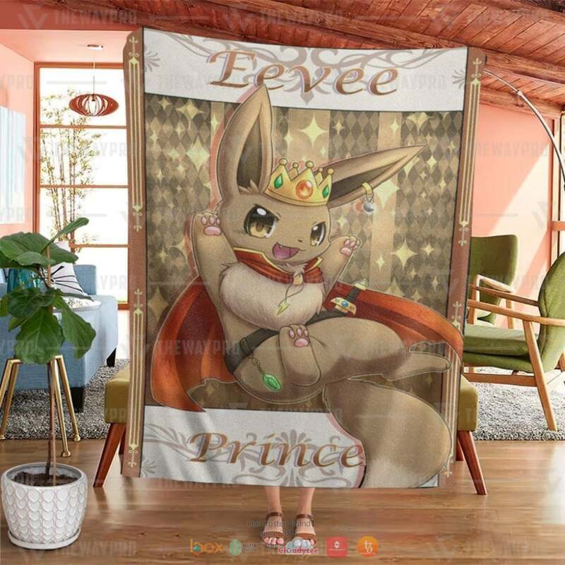 Pokemon Eevee Prince blanket