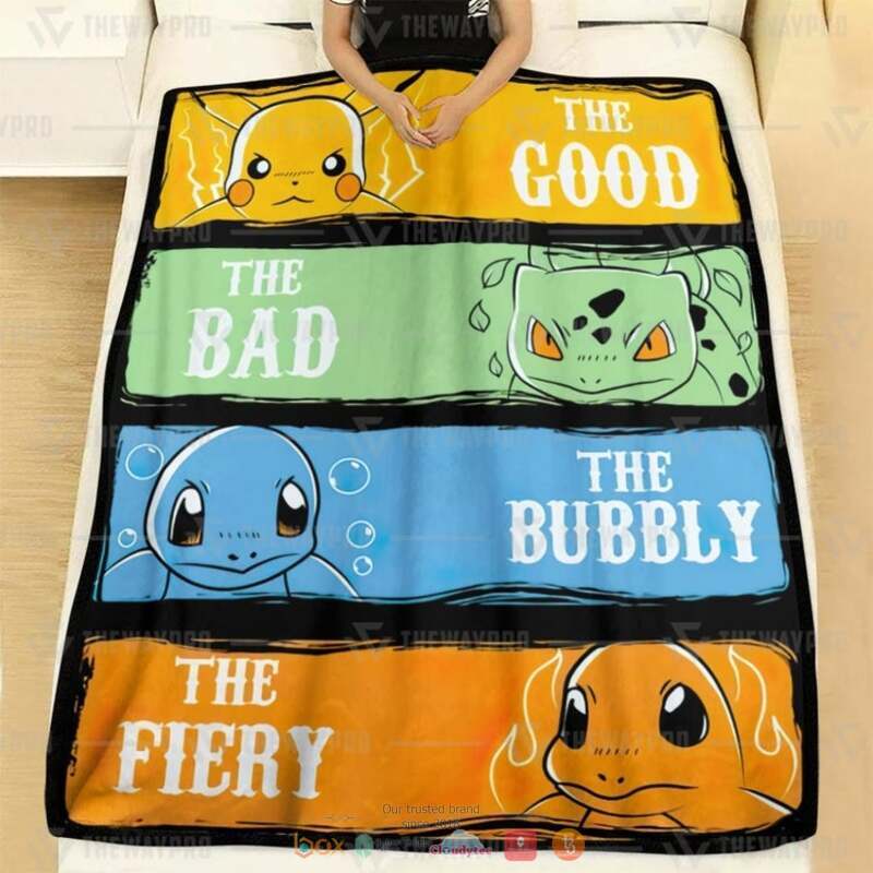 Pokemon The Good The Bad The Bubbly The Fiery Blanket 3 Pokemon The Good The Bad The Bubbly The Fiery Blanket 1 2