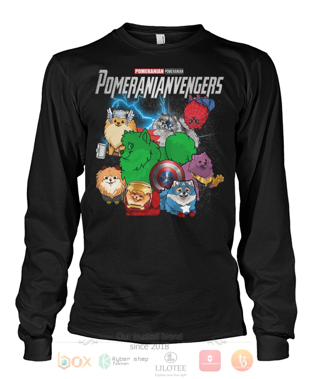 BEST Pomeranianvengers 3D Shirt, Hoodie 1 Pomeranianvengers 3D Hoodie Shirt