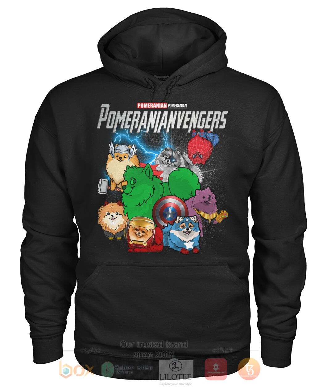 BEST Pomeranianvengers 3D Shirt, Hoodie 2 Pomeranianvengers 3D Hoodie Shirt 1