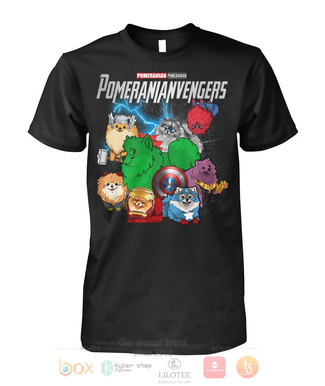 BEST Pomeranianvengers 3D Shirt, Hoodie 3 Pomeranianvengers 3D Hoodie Shirt 1 2