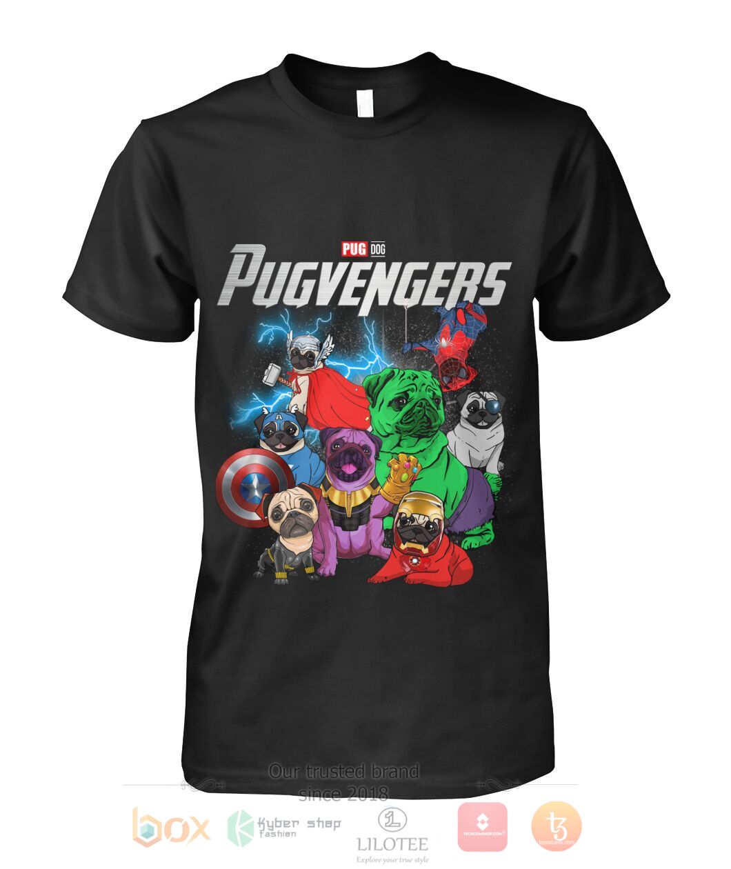 BEST Pug Dog Pugvenger 3D Shirt, Hoodie 3 Pug Dog Pugvenger 3D Hoodie Shirt 1 2