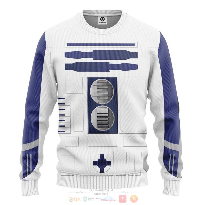 R2D2 Cosplay 3D Shirt, Hoodie 6 R2D2 Cosplay 3D Shirt Hoodie 1 2 3 4 5