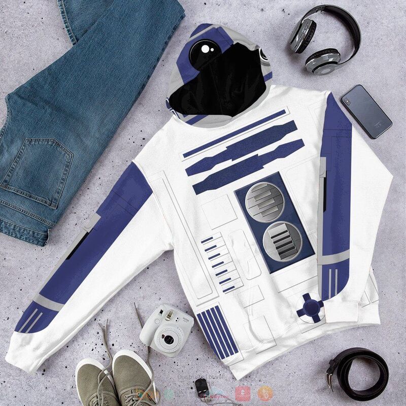 R2D2 Cosplay 3D Shirt, Hoodie 10 R2D2 Cosplay 3D Shirt Hoodie 1 2 3 4 5 6 7 8 9